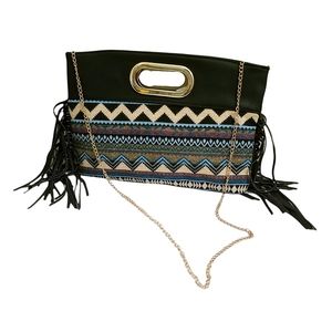 NWOT Aztec design handbag